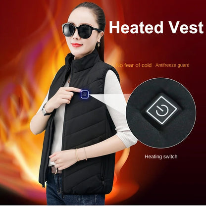 Heating Vests - Heat On-Demand Waistcoat USB Advanced 17 Zone Heating Vest