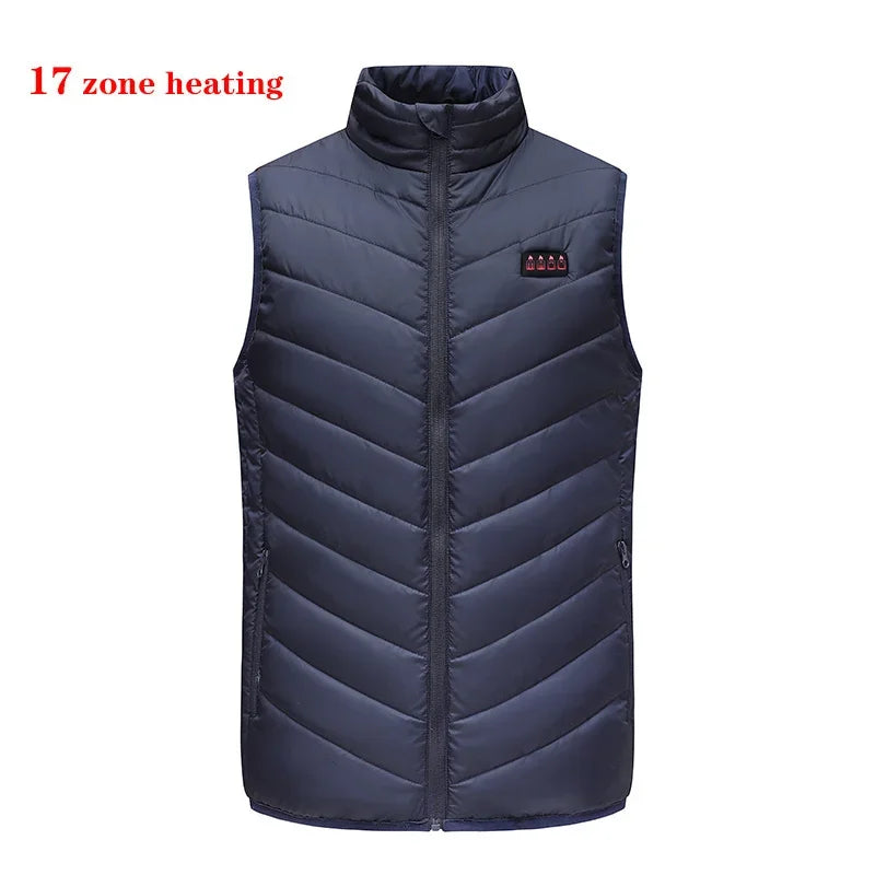 Heating Vests - Heat On-Demand Waistcoat USB Advanced Multi-Zone Heating Vest