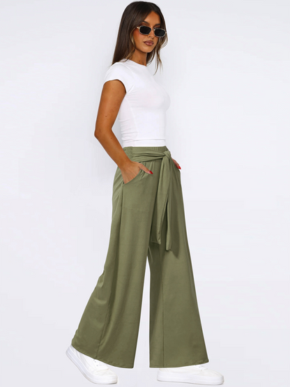 Pantalon large décontracté pour femme