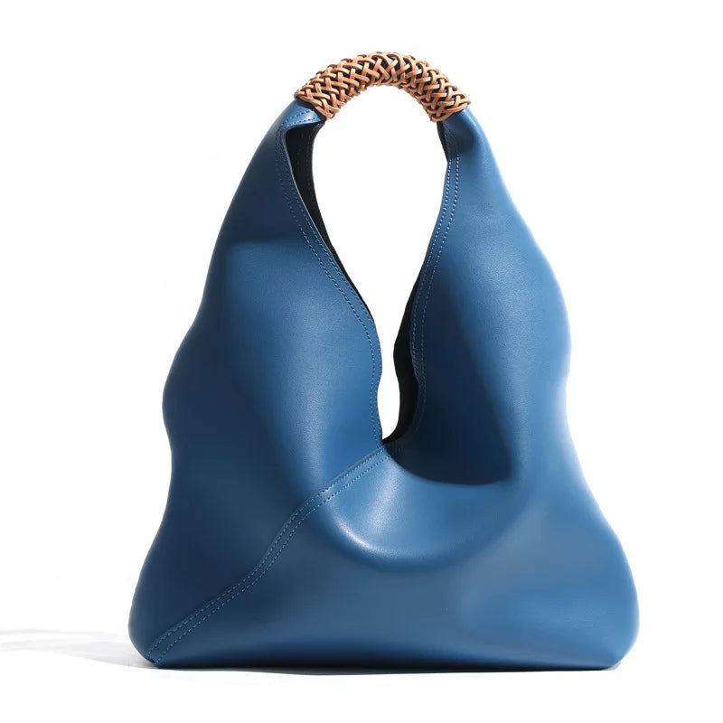 Hobo Bags- Genuine Leather Hobo Bag for Elegant Occasions- - Pekosa Women Fashion