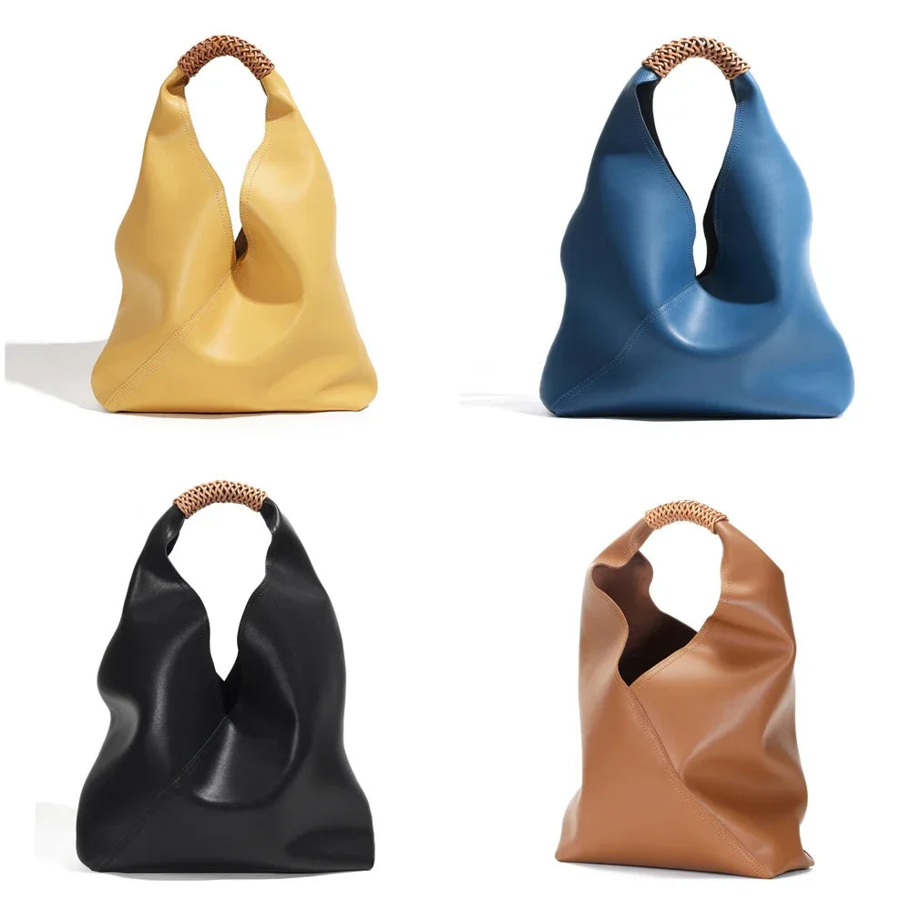 Hobo Bags- Genuine Leather Hobo Bag for Elegant Occasions- - Pekosa Women Fashion