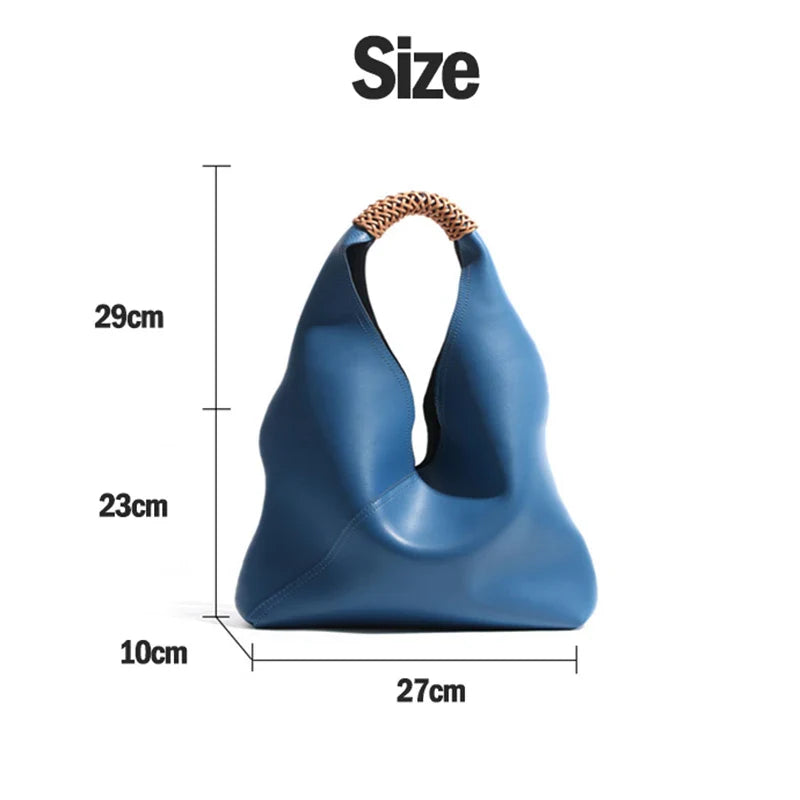 Hobo Bags- Genuine Leather Hobo Bag for Elegant Occasions- - Pekosa Women Fashion