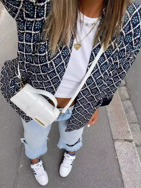 Jackets- Cardi/Jacket Baggy Fit Quilted Trend