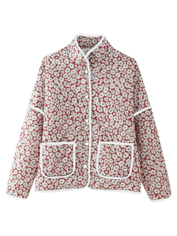 Jackets - Floral Spring Jacket Outerwear