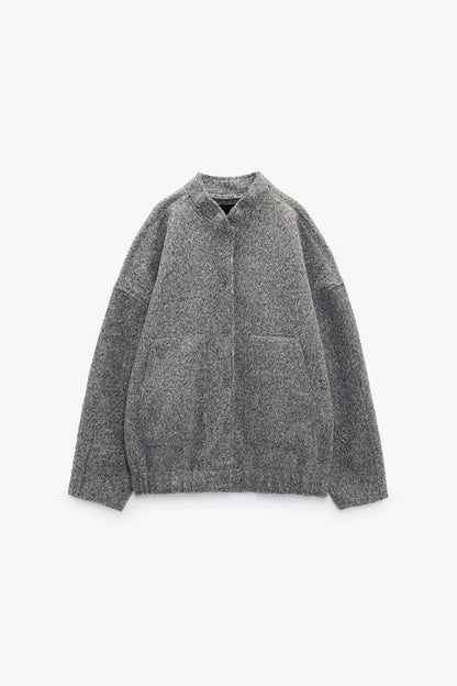 Jackets - Forest Whisper Casual Wool Jacket