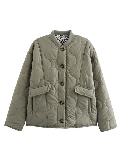 Jackets - Olive Autumn Quilted Jacket