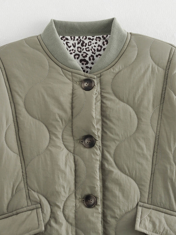 Jackets - Olive Autumn Quilted Jacket