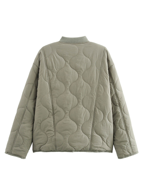 Jackets - Olive Autumn Quilted Jacket