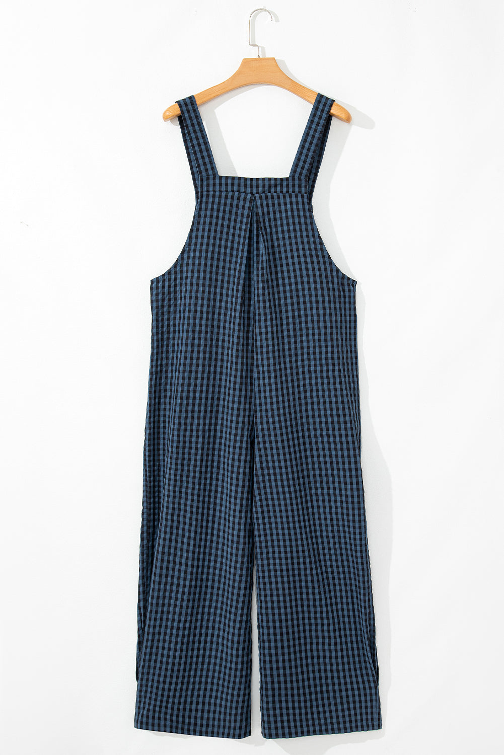 Jumpsuits & Rompers - Plaid Cotton Overalls Checkered Bib Pants