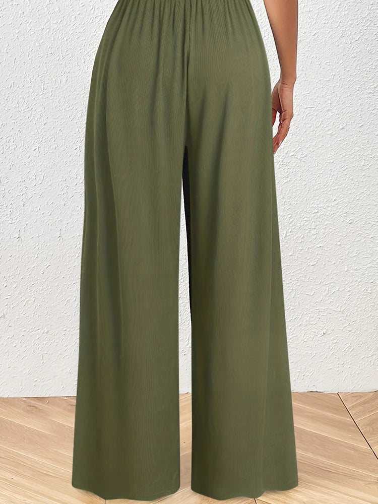 Jumpsuits - Wide-Leg Jumpsuit Pantsuits for Modern Women