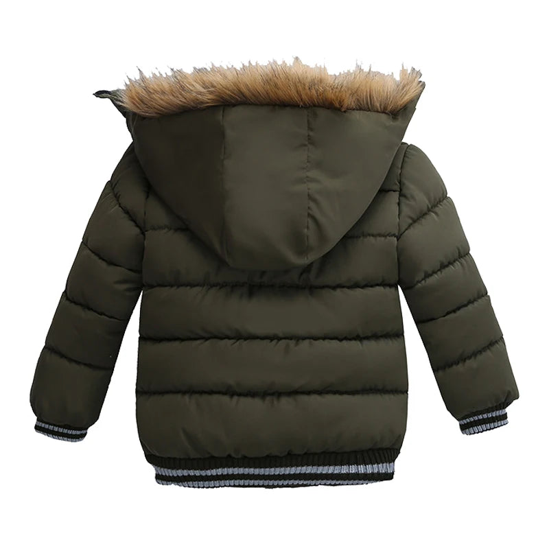 Kids Coats - Winter Hooded Puffer Coat - Kids' Parka Jacket