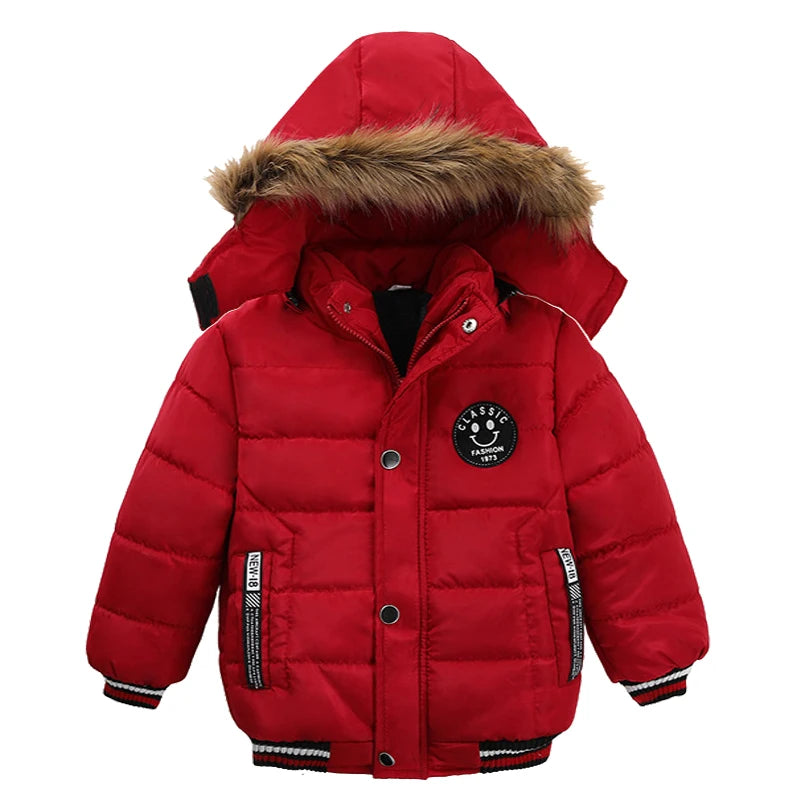 Kids Coats - Winter Hooded Puffer Coat - Kids' Parka Jacket