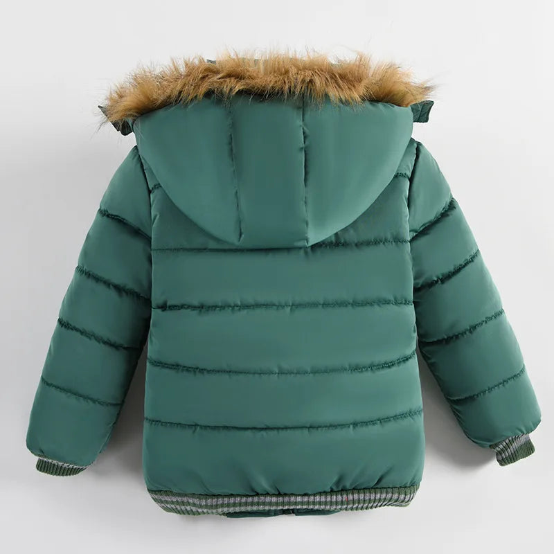 Kids Coats - Winter Hooded Puffer Coat - Kids' Parka Jacket