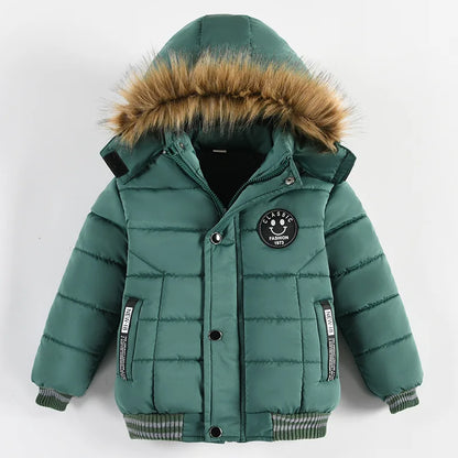 Kids Coats - Winter Hooded Puffer Coat - Kids' Parka Jacket