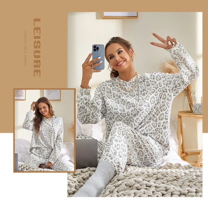 Loungewear - All-Day Soft Cotton Lounger Set with Hood