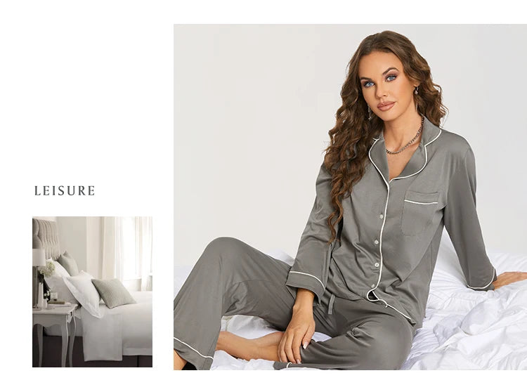 Loungewear - All-Day Soft Cotton Lounger Set with Hood