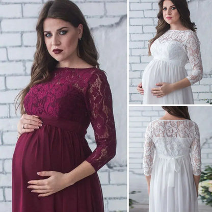 Maternity Dresses - Cherished Moments Lace Dress