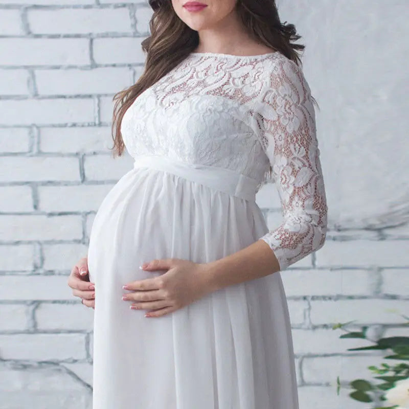 Maternity Dresses - Cherished Moments Lace Dress