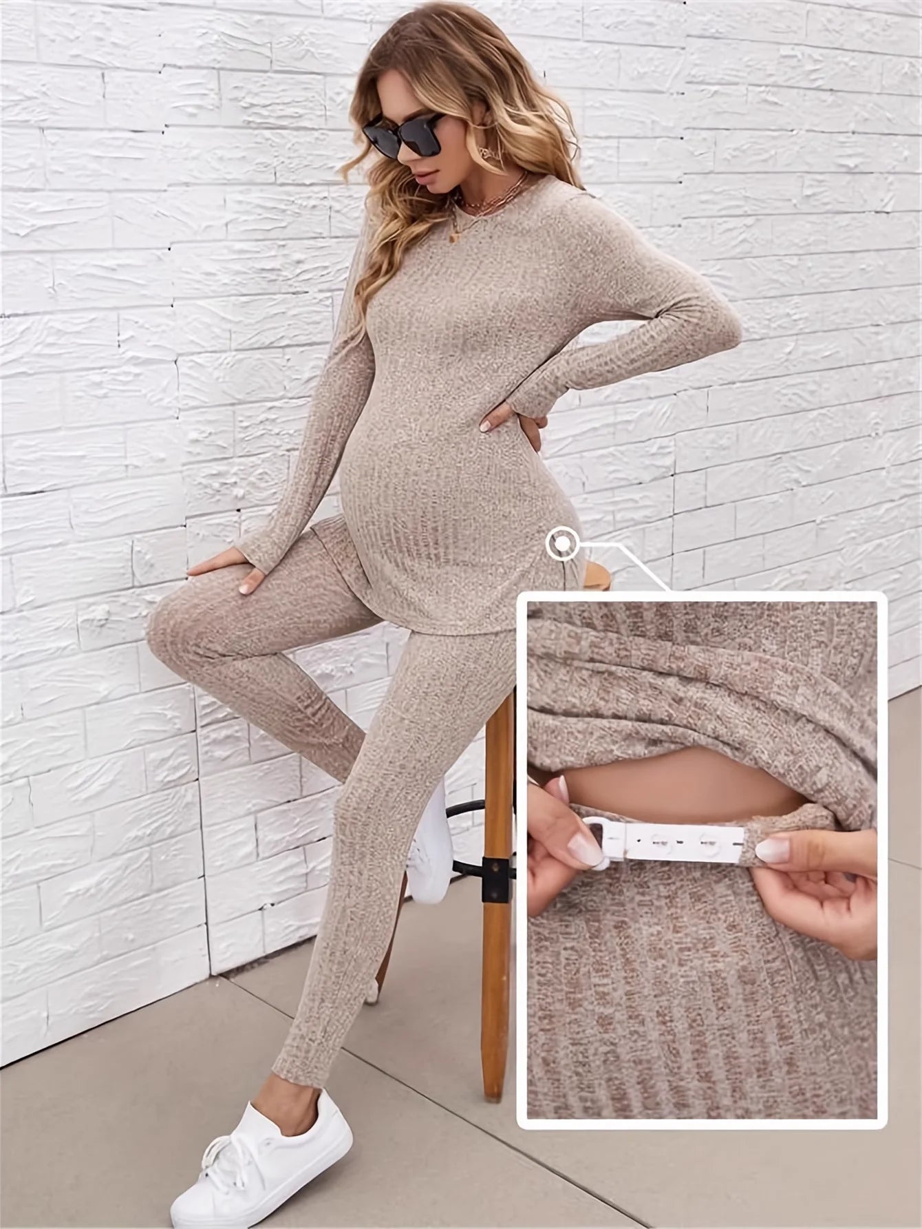 Maternity Loungewears - Adjust-to-Fit Maternity Leisure Set