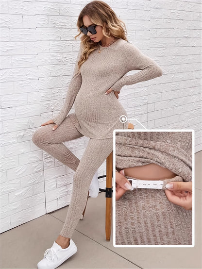 Maternity Loungewears - Adjust-to-Fit Maternity Leisure Set