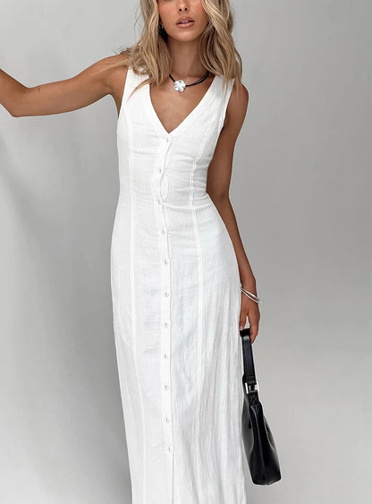 Maxi Dresses - Cotton Midi Shirt Dress for Every Woman