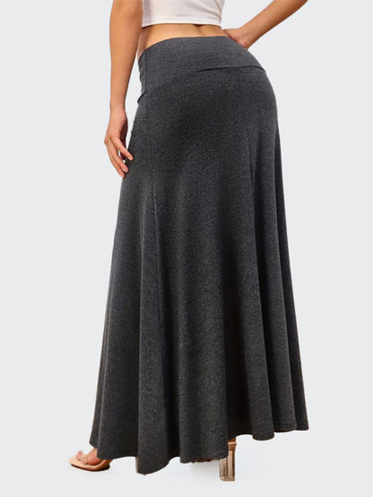 Maxi Skrits- Flowy A-Line Maxi Skirt for Women