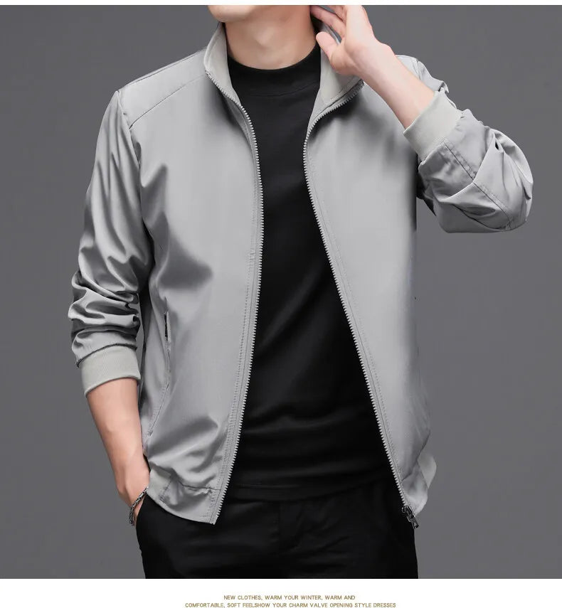 Men Jackets- Men Fall Jacket for Day-to-Night Wear- - Pekosa Women Fashion