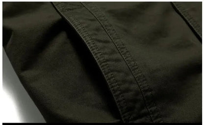 Men Jackets- Men's Casual Military Jacket for Outdoor Adventures- - Pekosa Women Fashion