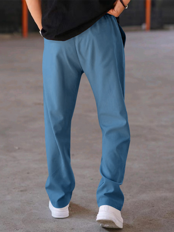 Men Pants- Blue Joggers for the Modern Man- - Pekosa Women Fashion