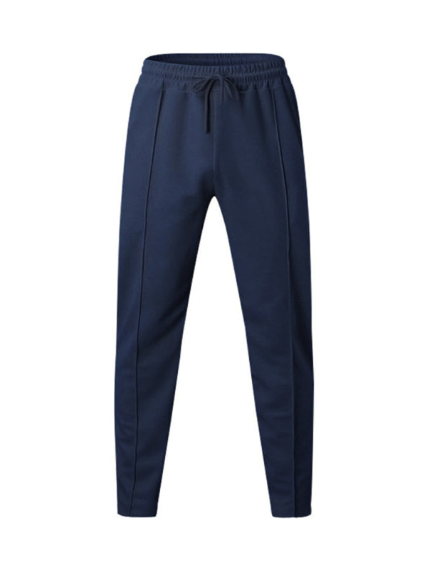 Men Pants- Blue Joggers for the Modern Man- - Pekosa Women Fashion