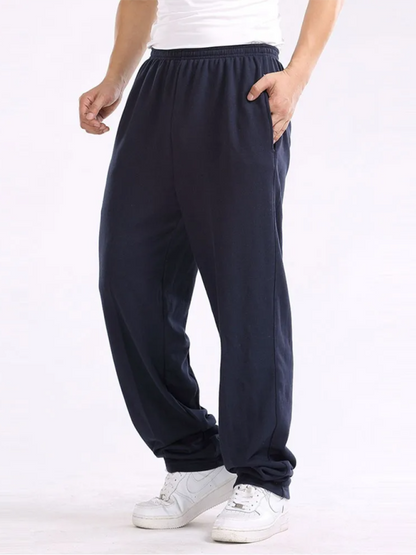 Men Pants- Sporty Men's Sweatpants for Lounging and Leisure- - Pekosa Women Fashion