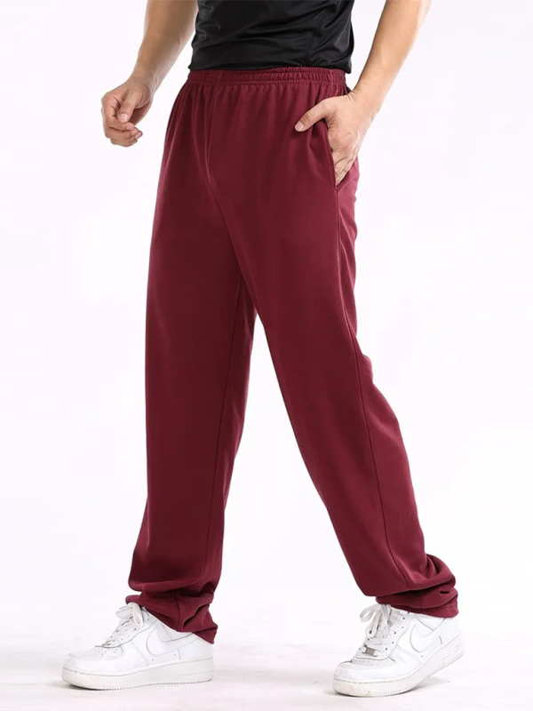 Men Pants- Sporty Men's Sweatpants for Lounging and Leisure- - Pekosa Women Fashion