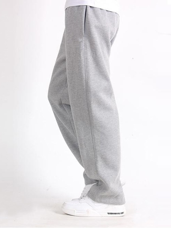 Men Pants- Sporty Men's Sweatpants for Lounging and Leisure- - Pekosa Women Fashion