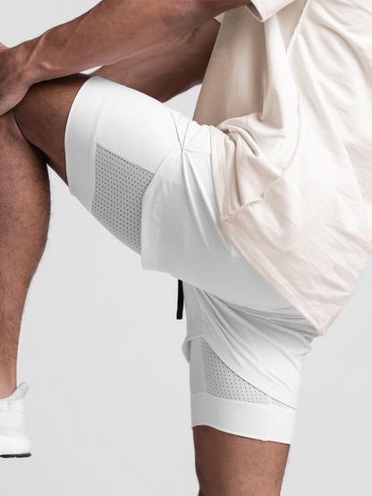 Men Shorts- High-Performance Athletic Shorts- - Pekosa Women Fashion