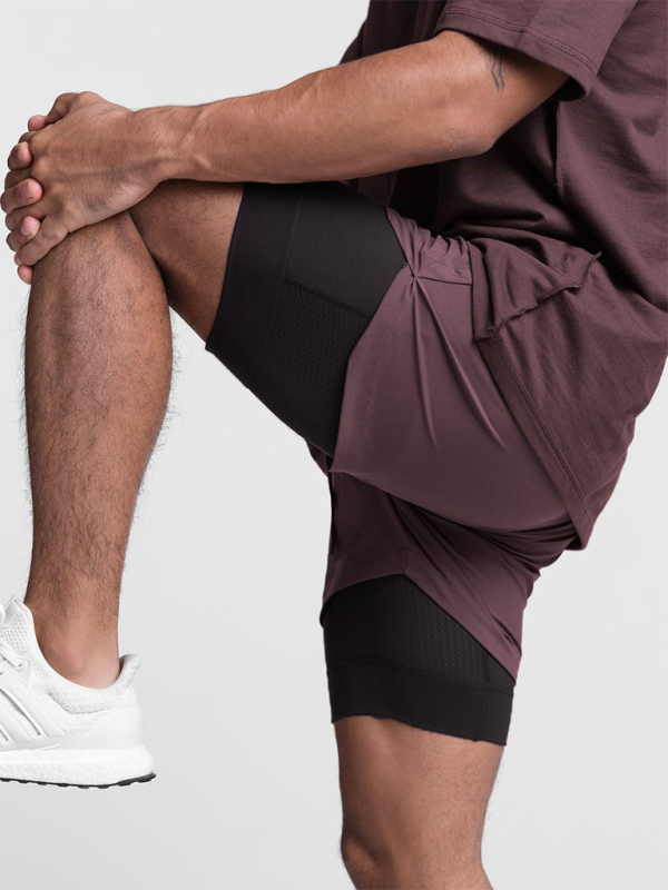 Men Shorts- High-Performance Athletic Shorts- - Pekosa Women Fashion