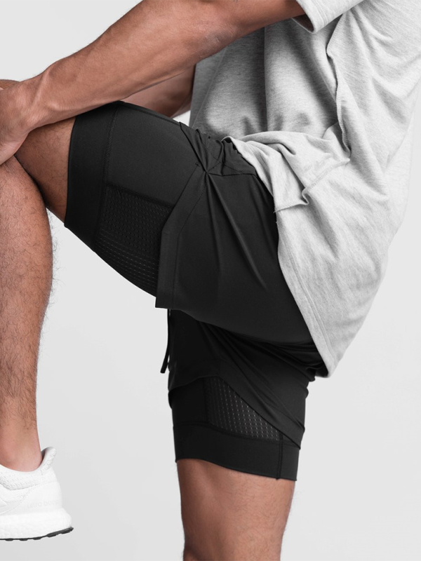 Men Shorts- High-Performance Athletic Shorts- - Pekosa Women Fashion