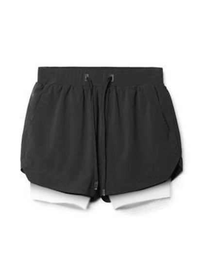 Men Shorts- High-Performance Athletic Shorts- Pattern2- Pekosa Women Fashion