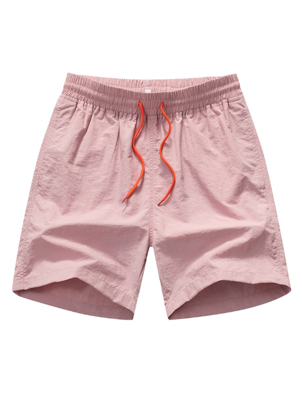 Men Shorts- Quick Drying Men's Shorts for Every Summer Adventure- Pink- Pekosa Women Fashion