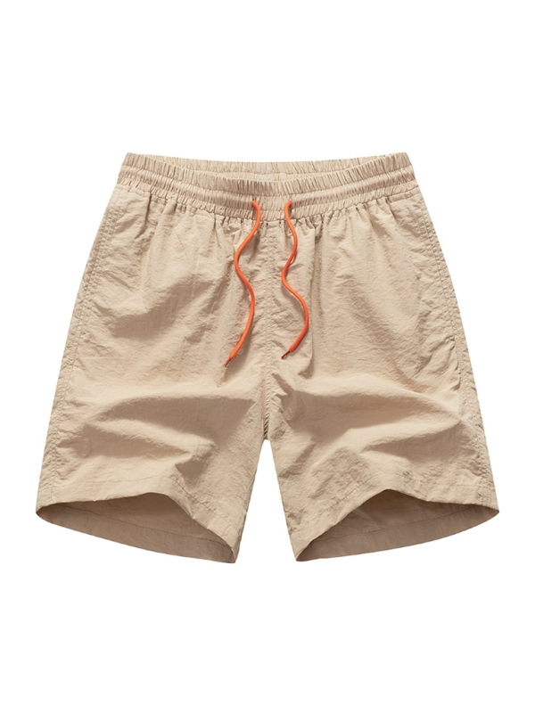 Men Shorts- Quick Drying Men's Shorts for Every Summer Adventure- Khaki- Pekosa Women Fashion