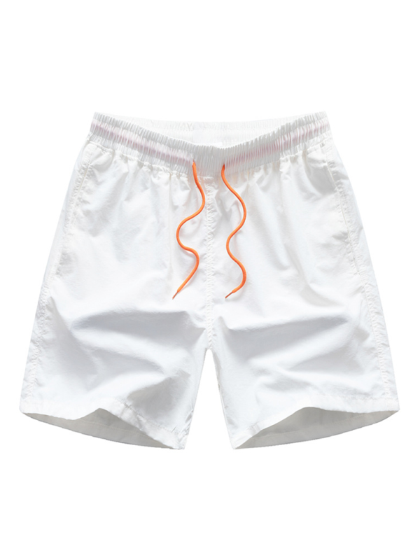 Men Shorts- Quick Drying Men's Shorts for Every Summer Adventure- White- Pekosa Women Fashion