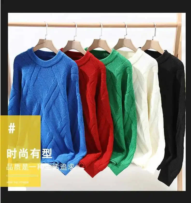 Men Sweaters- Casual Knit Pullover for Men with Style