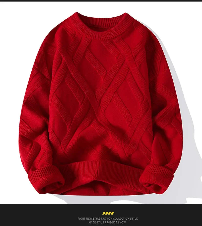 Men Sweaters- Casual Knit Pullover for Men with Style