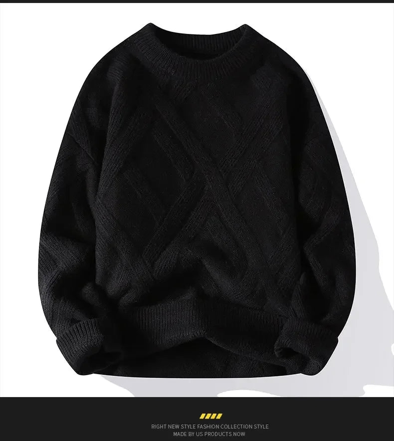 Men Sweaters- Casual Knit Pullover for Men with Style