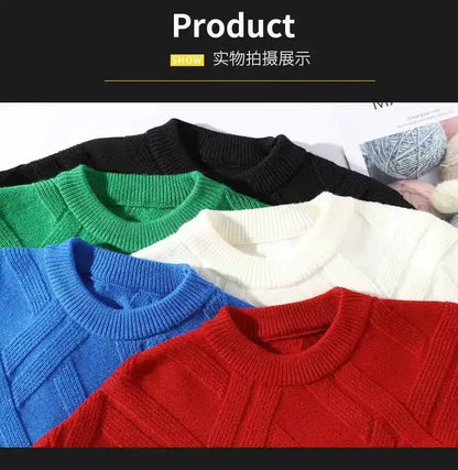 Men Sweaters- Casual Knit Pullover for Men with Style