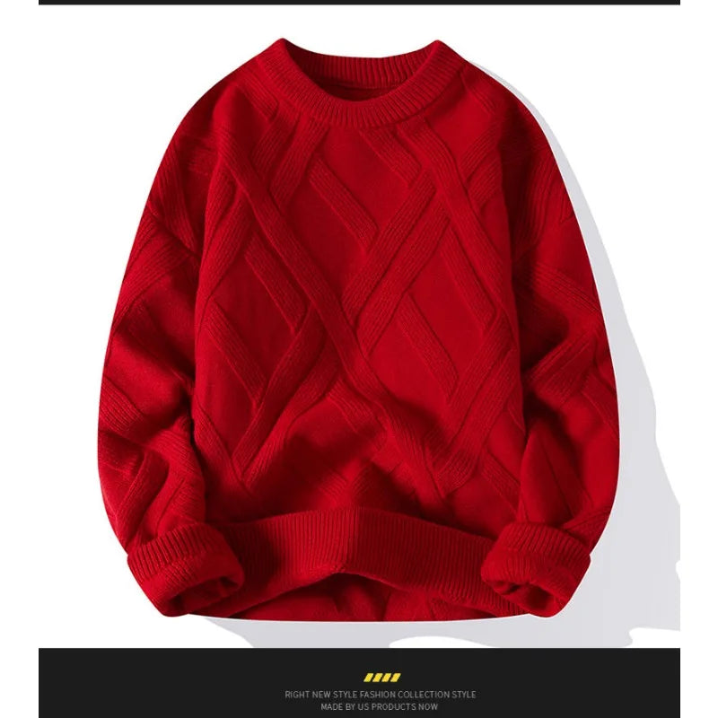 Men Sweaters- Casual Knit Pullover for Men with Style