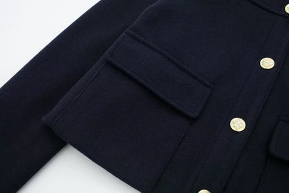 Military Jackets - Elegant Military-Inspired Women’s Jacket