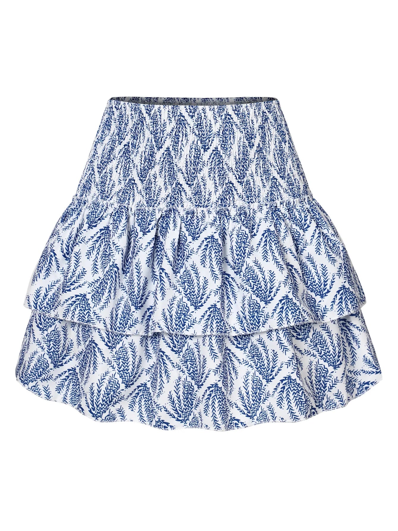 Mini Skirts- Express Your Style in Vibrant Layered Mini Skirt- - Pekosa Women Fashion