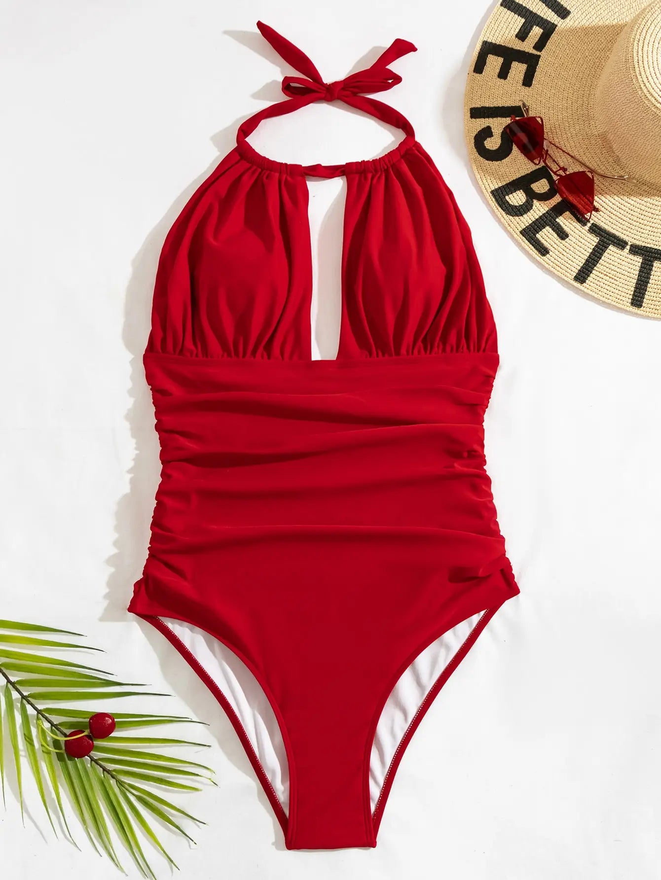 Monokini Swimwears - Pool Party Ruched Monokini-suit