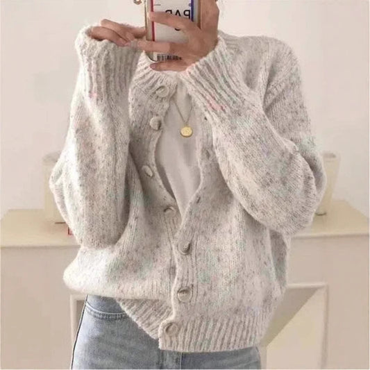 Cardigans - Autumn And Winter Heavy Industry Knitwear Thick Sweater