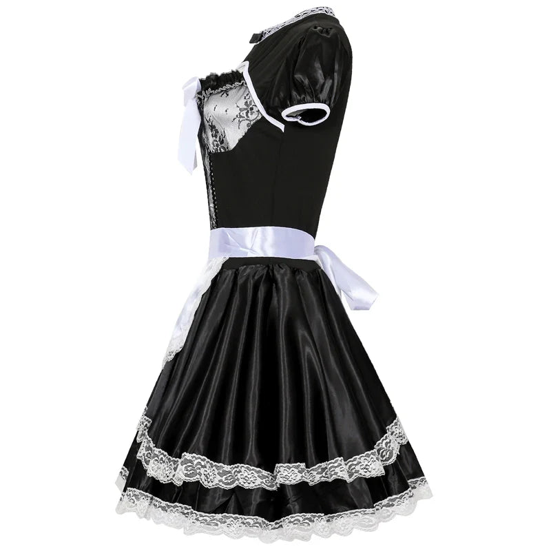 Oktoberfest Dresses- French Maid Costume for Oktoberfest and Cosplay Fun- - Chuzko Women Clothing